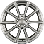 2DRV by WHEELWORLD WH28 Race Silber Lackiert (RS)